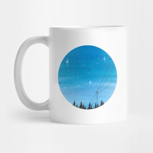 Blue Galaxy Mug